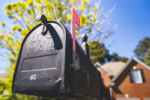 A Mailbox where scammers can steal your mail and attempt to defraud you through stealing your identity. 