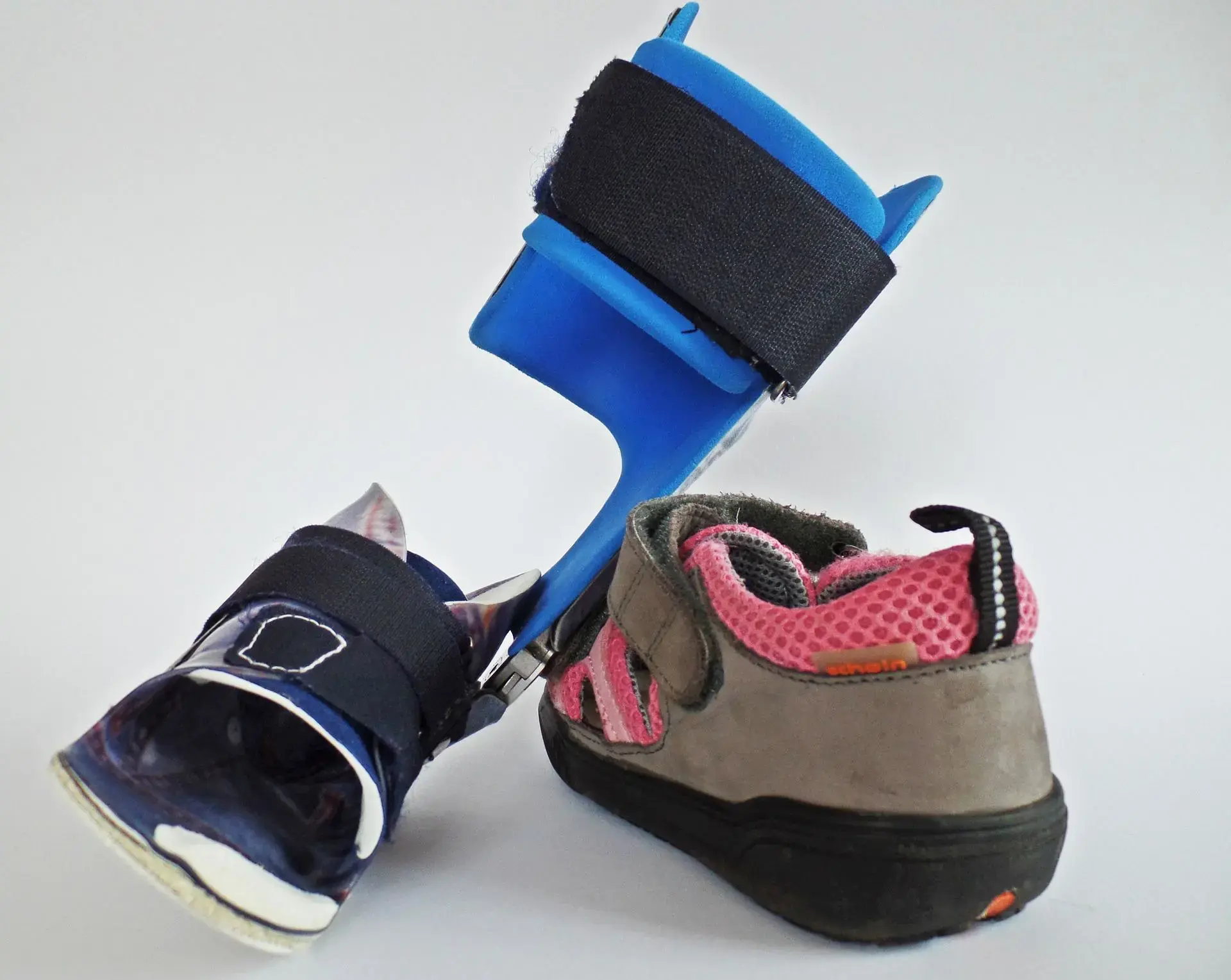 A leg brace that is medically necessary and covered by Medicare.